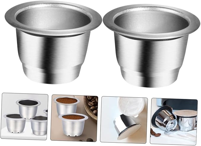 Homoyoyo 4pcs Reusable Coffee Filter Cups Multi-function Drainers - Image 4