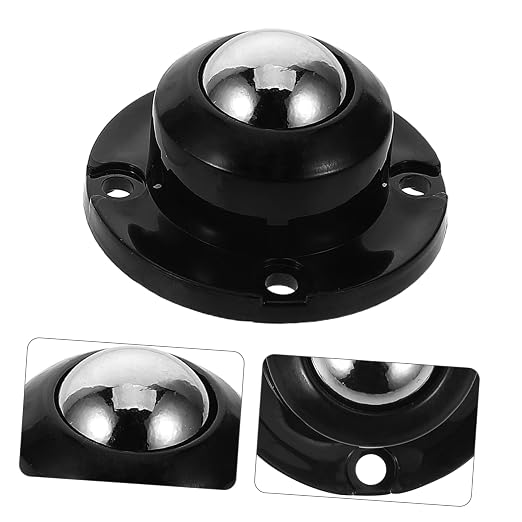 Luxshiny 10pcs Self Adhesive Appliance Casters Swivel Wheels - Image 8
