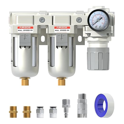 AIRZOE 1/2" NPT Air Dryer for Compressor-Air Compressor Water Separator A4110-04 by AIRZOE