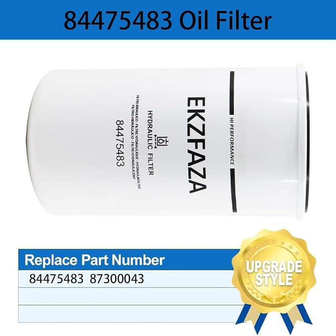 84475483 Hydraulic Oil Filter Replaces 87300043 Compatible - Image 2