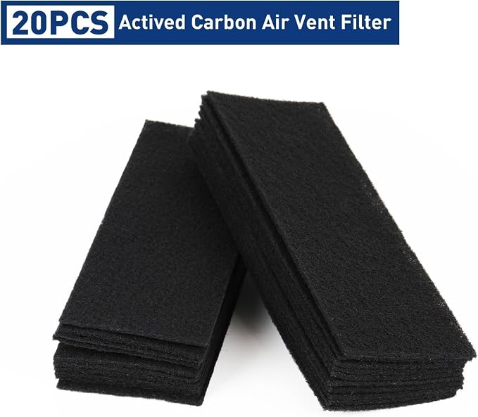 4" x 10” Activated Carbon Air Vent Filters - Image 2