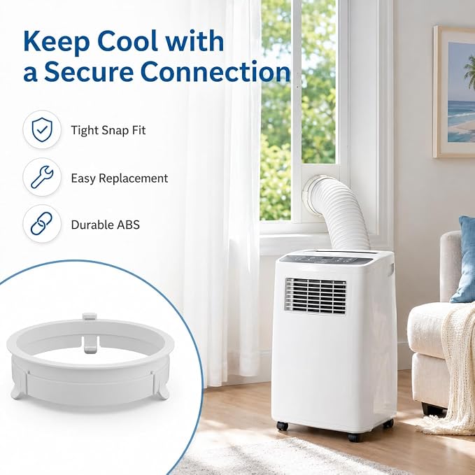 Portable Air Conditioner Exhaust Duct Connector, Outer 6.69 Inch Inner 5.9 Inch - Image 7