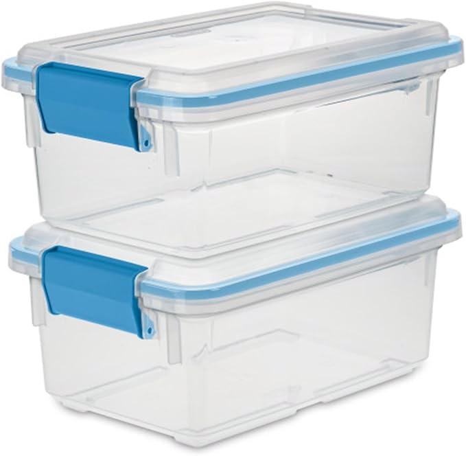 Sterilite 24-Pack Gasket Box, Weather-Resistant Storage Bins - Image 9