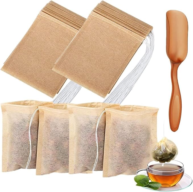 300pcsTea Filter Bags, Tea Bags by Shelling+Home