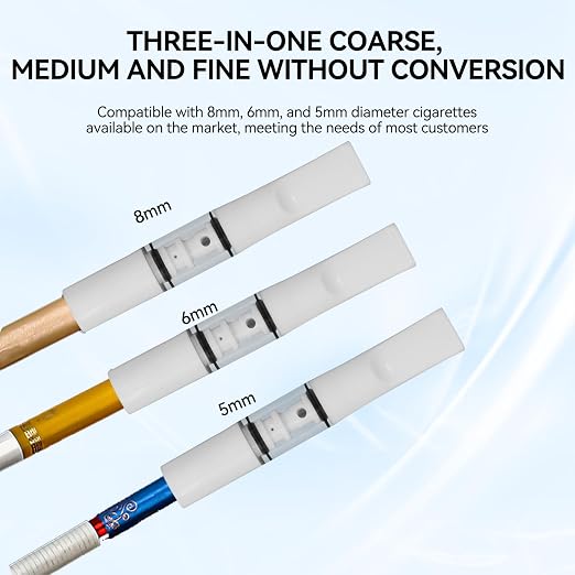 Cigarette Filters Pure White Set 10pcs Cigarette Holder Reusable Clean Tar - Image 3
