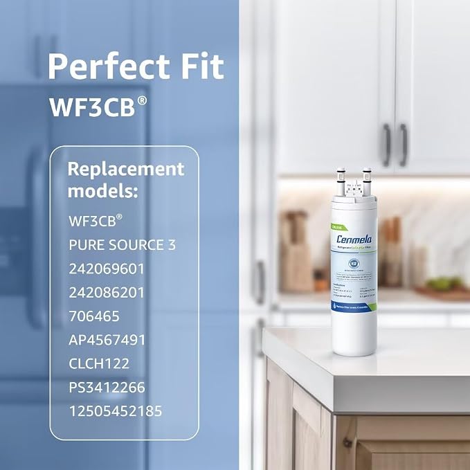 WF3CB Replacement Water Filter, Compatible - Image 3
