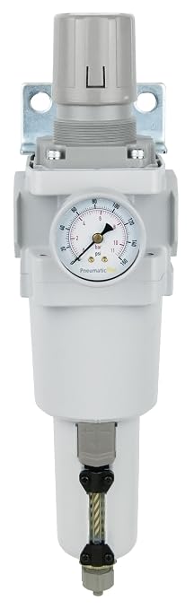 PneumaticPlus SAW600-N06BG-MEP Compressed Air Filter Regulator Piggyback Combo - Image 2