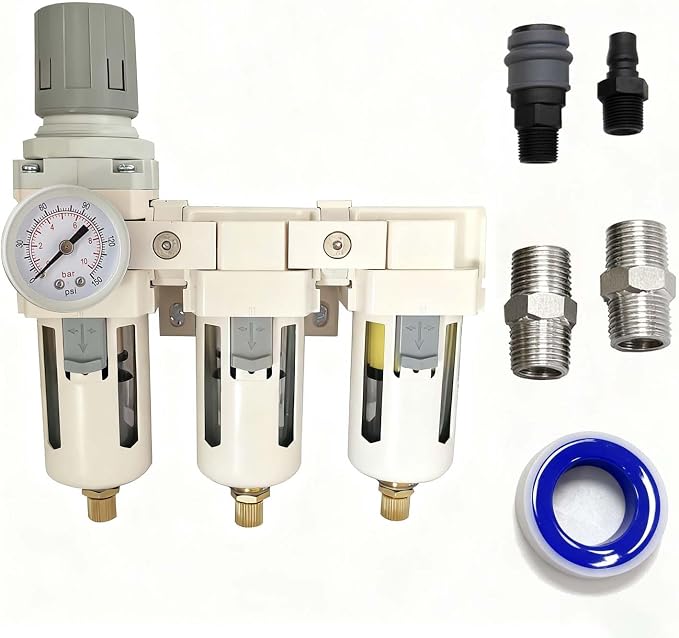 YSIL 3/8''NPT 3 Stage Filter and Regulator by YSIL
