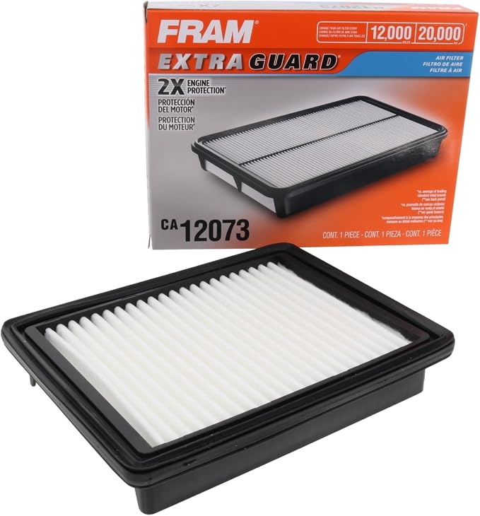 FRAM Extra Guard Rigid Panel Engine Air Filter Replacement, Easy Install by FRAM