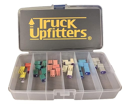 Truck Upfitters 34 pc Automotive MCASE Compatible Mini Box Shaped Cartridge by TruckUpfitters