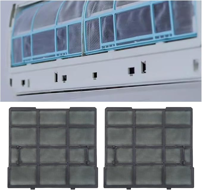 Plastic Air Conditioner Filter Mesh Indoor Unit Hanging Dust Screen Household - Image 2