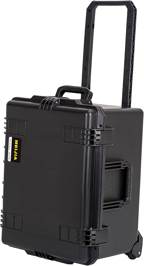 MEIJIA Portable All Weather Waterproof Rolling Hard Camera Case by MEIJIA