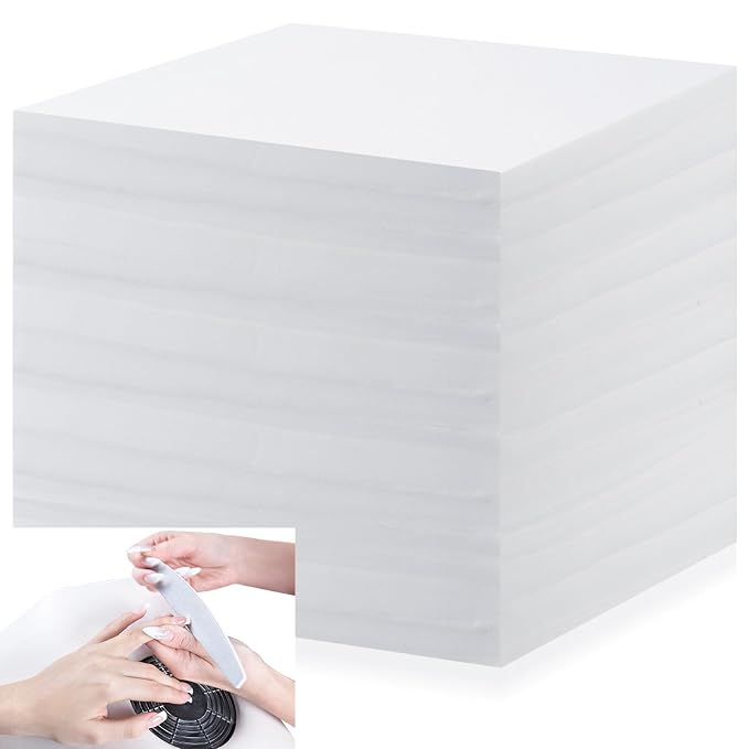 600 Sheets Nail Dust Collector Filter Paper Disposable Nail Dust Suction by Fanfanwin