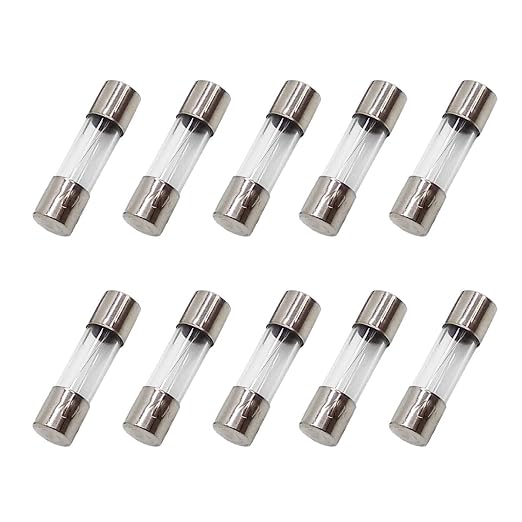 10Pcs F12AL250V 5X20mm 12A Fast Blow Fuse 12 Amp 250V F12AL Glass Cartridge by COMPSTUDIO