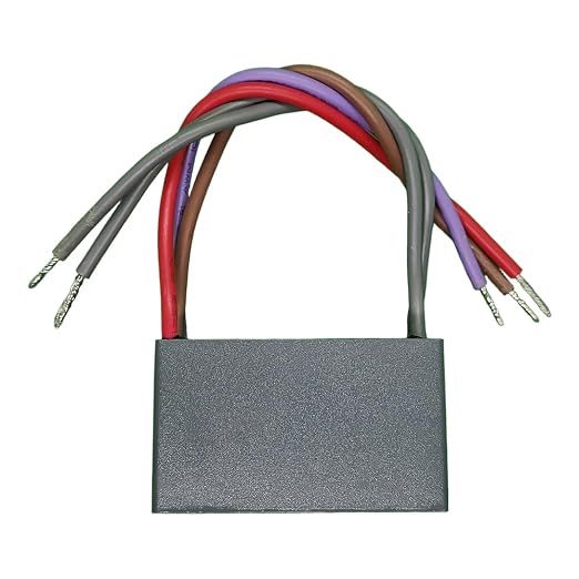 Ceiling Fan Capacitor 4uF + 5uF + 5uF 5-Wire 250V/300V CBB61 | 4mfd+5mfd+5mfd - Image 2