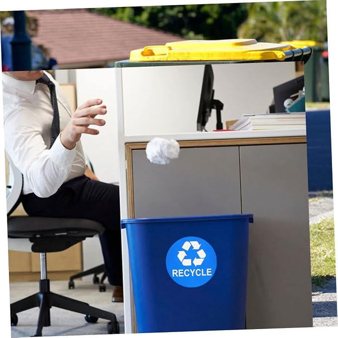 8pcs Garbage Sorting Stickers Waste Recycling Labels - Image 6