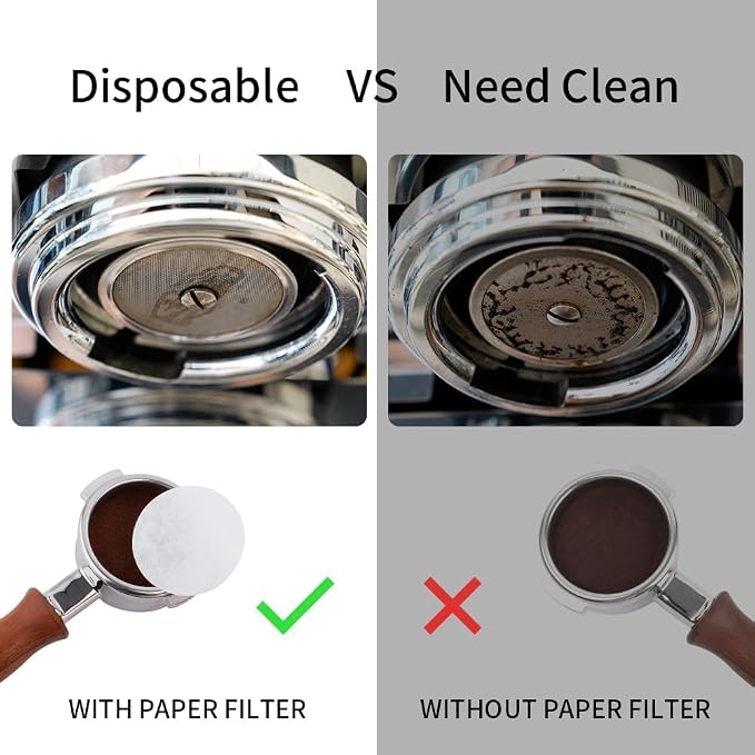 watchget 58mm Espresso Paper Filters - Image 2