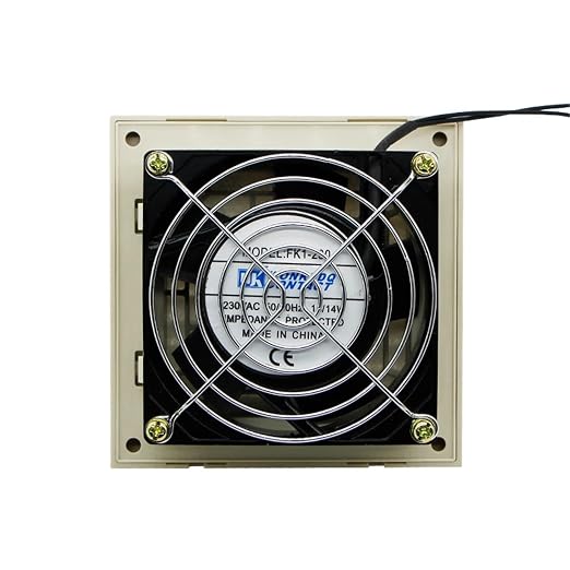 3321-230 Industrial Electrical Cabinet Fan Filter 92 mm Ventilation Set Shutter - Image 3