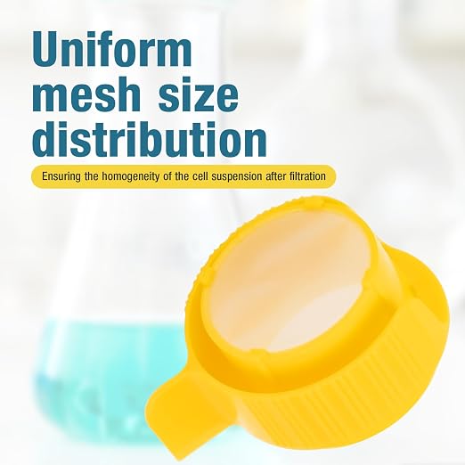 PEKYBIO 40um 70um 100um Cell Strainer Set, Stackable Handle Filter Screen - Image 3