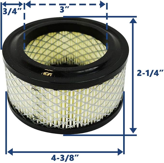 Interstate Pneumatics SA16F Air Intake Filter Element - Image 6