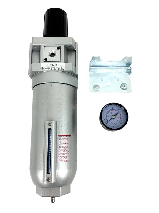 FR926A 3/4" Industrial Pressure Regulator Auto Drain by Unknown