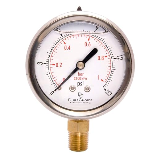2-1/2" Oil Filled Pressure Gauge - Image 2