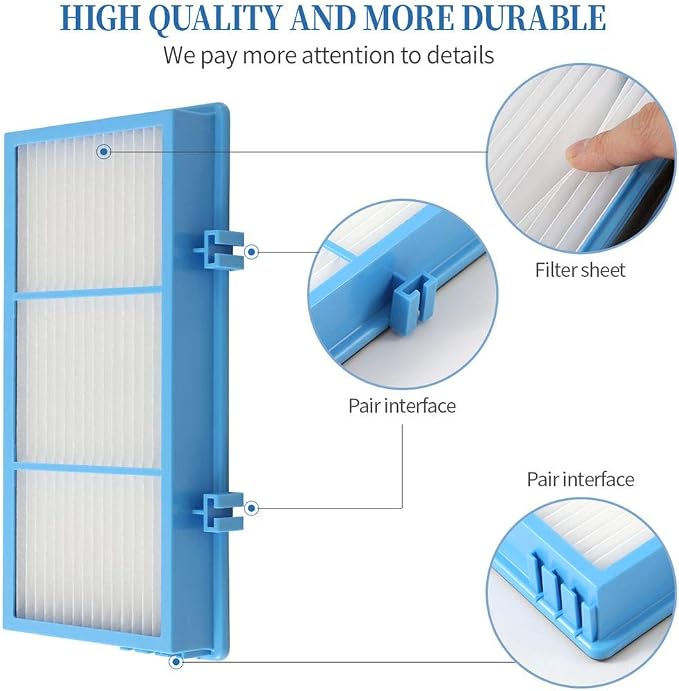 DerBlue 4pcs Replacement Filters Compatible - Image 4