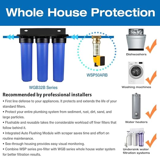 iSpring Lead-Reducing Whole House Water Filter System, Also Reduces Chlorine - Image 8