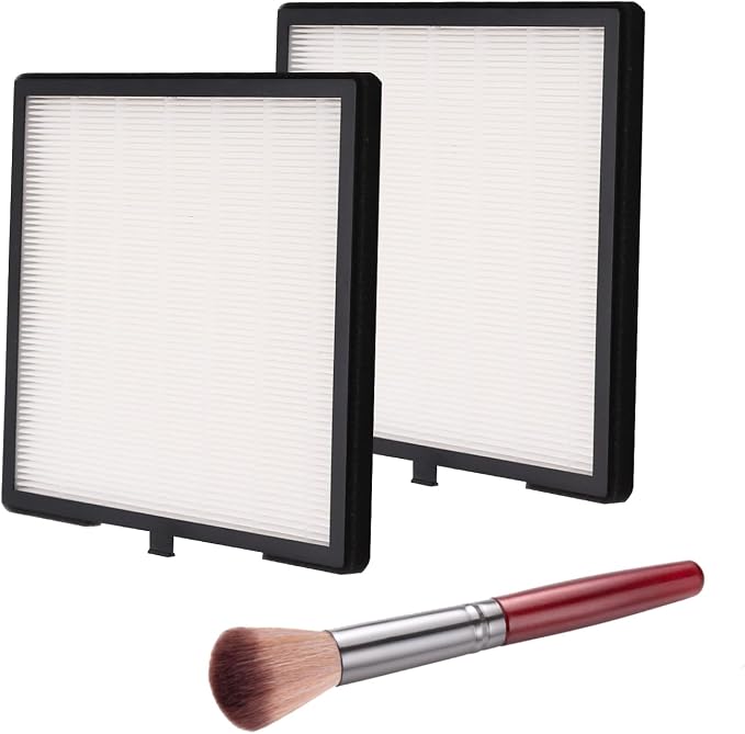 Nail Dust Collector Filters 2 Pack Nail Dust Suction Collector Replacement by HOME
