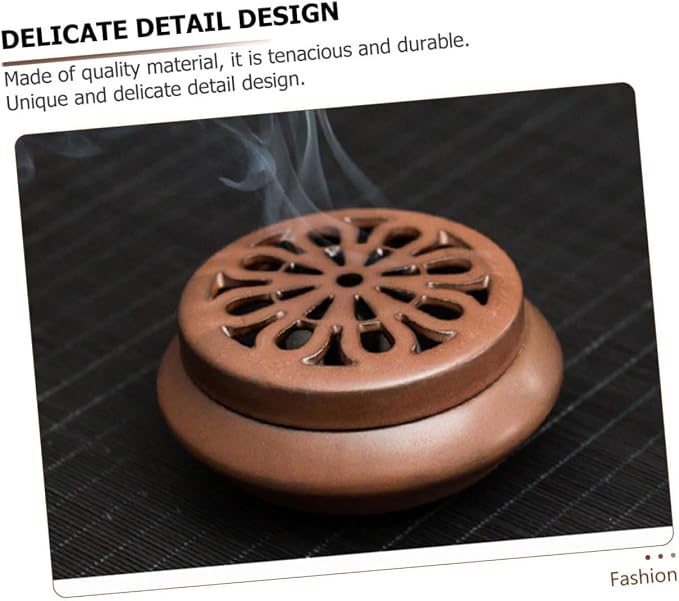 TEHAUX Ceramic Incense Burner Aromatherapy Aroma Stove - Image 7