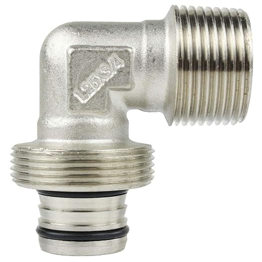 Maxline 90° Elbow Fitting 3/4 Tubing x 3/4" Male NPT Compressed Air Piping M8088 - Image 2