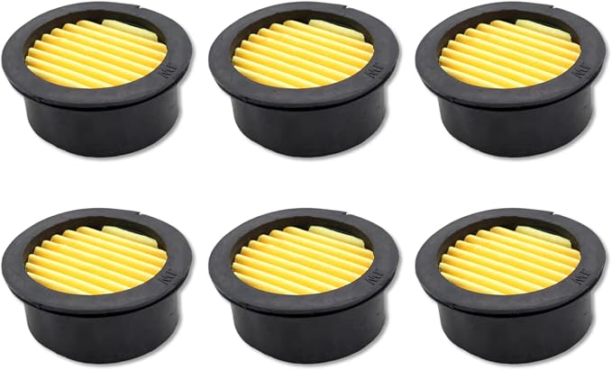 Pack of 6 Air Compressor Silencer Replacement Elements, Air Compressor Intake by Joyangy