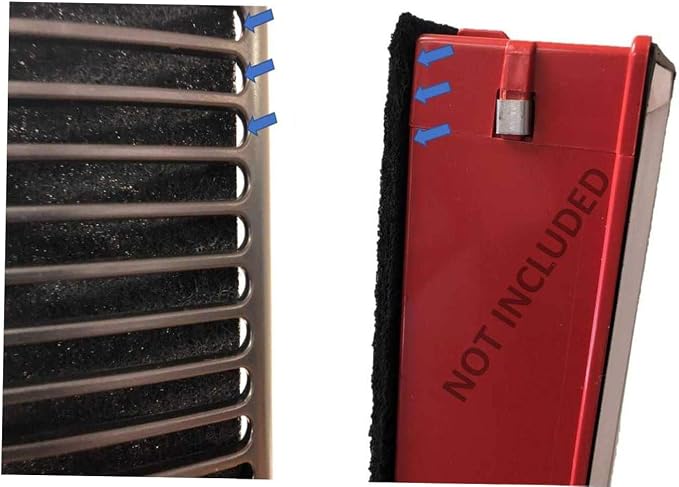 4-Pack Exact Fitment Carbon Pre-Filter Designed to Fit Honeywell Air Genius 3 - Image 2
