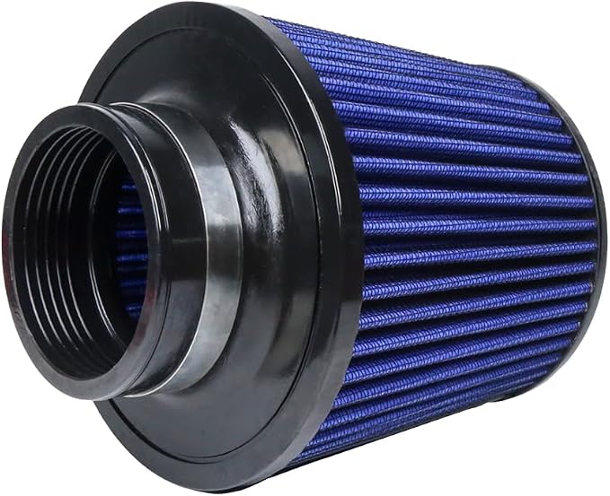 KYOSTAR Carbon Fiber 3" High-Flow Air Filter, Reusable Cone Cold Air Intake - Image 9