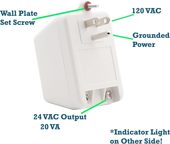MG ELECTRONICS MGT2420 TRANSFORMER, 24VAC 20VA UL APPROVED - Image 3
