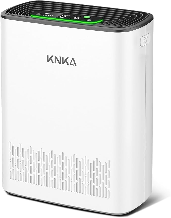 KNKA Air Purifiers for Home Large Room Bedroom Up to 2325 Ft², Washable Filters by KNKA