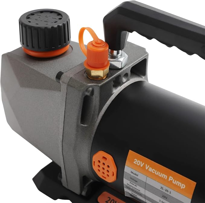 Single-Stage Vacuum Pump, 2.5CFM 20V Lithium Battery Strong Power DC Inverter - Image 4