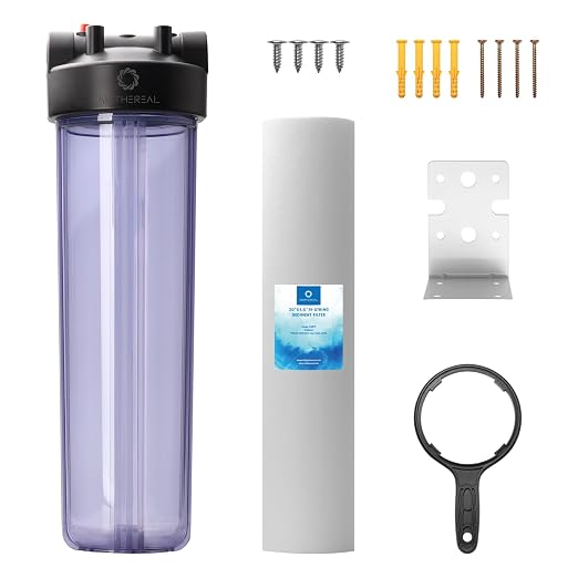 Airthereal Whole House Water Filter Housing, Pre-Filtration System by Airthereal