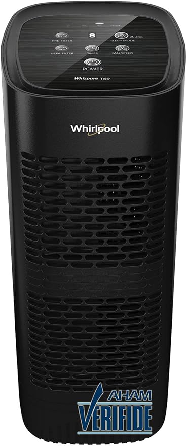 Whirlpool, WPT60B Whispure True Hepa Air Purifier, Activated Carbon Advanced by Unknown