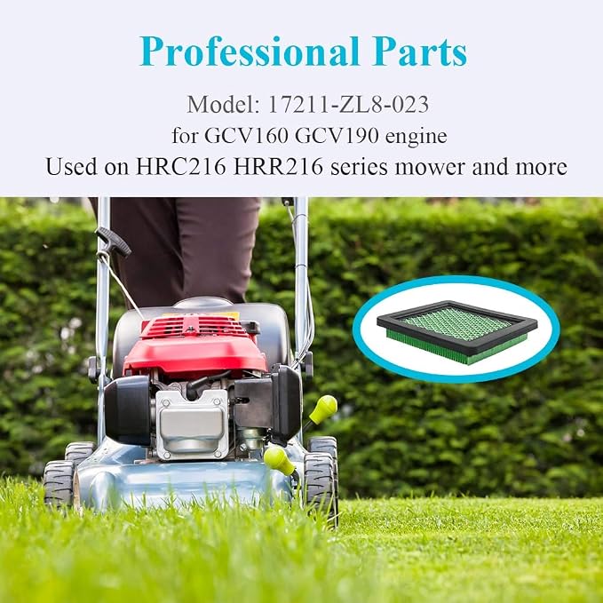 HOODELL 5 Pack 17211-zl8-023 Air Filter, Compatible - Image 3