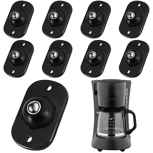 8 Pcs Self Adhesive Caster Wheels, Wheel by Unknown