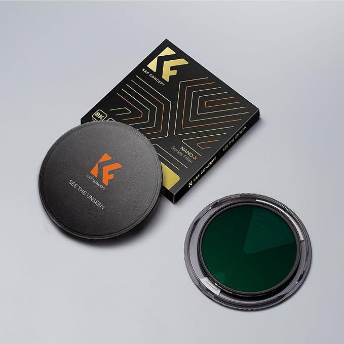 K&F CONCEPT 77mm ND8 Lens Filter and CPL Circular Polarizing Filter 2 in 1 - Image 9
