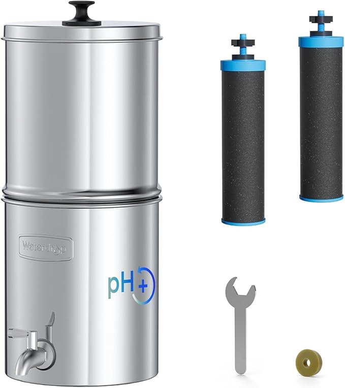 Waterdrop Gravity-fed Water Filter System, Increase PH, by Waterdrop