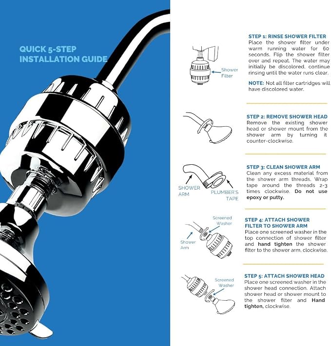 AquaBliss High Output Revitalizing Shower Filter - Image 3
