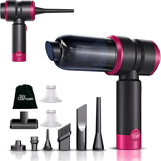Handheld Car Vacuum with 15000PA Power, 4 in 1 Powerful Cordless Vacuum Cleaner by Unknown