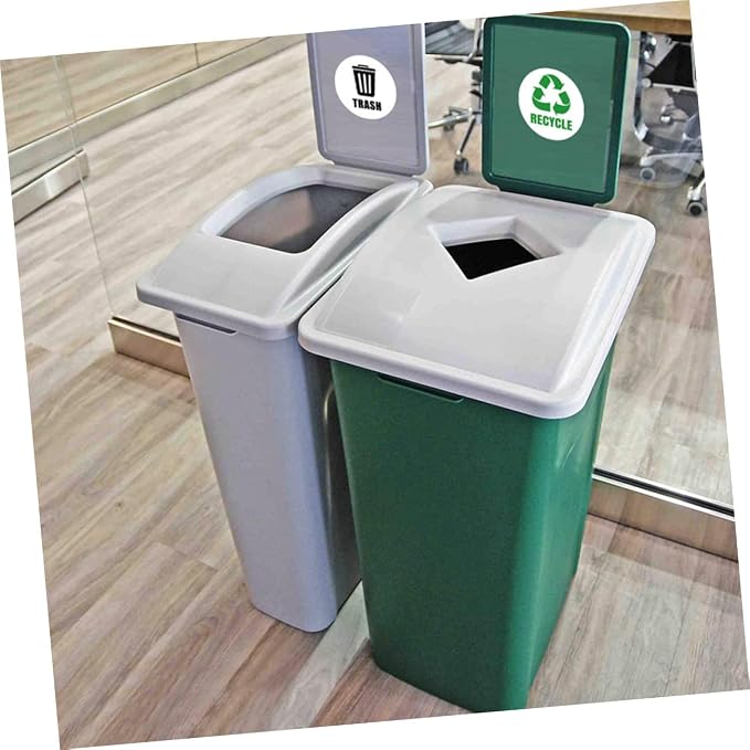 Veemoon 6-Piece Set of Self-Adhesive Garbage Classification Label Stickers - Image 6