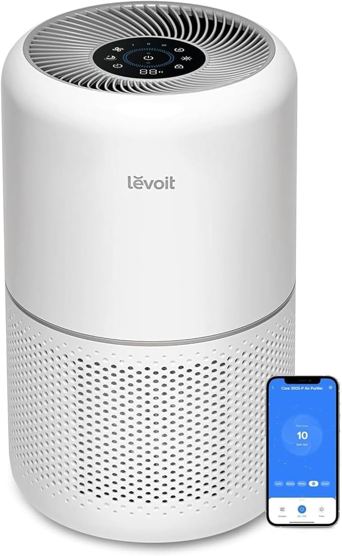 LEVOIT Air Purifiers for Home Bedroom, HEPA Sleep Mode, AHAM VERIFIDE, Smart by Unknown