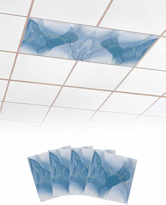 4 Pack Fluorescent Light Covers by Unknown