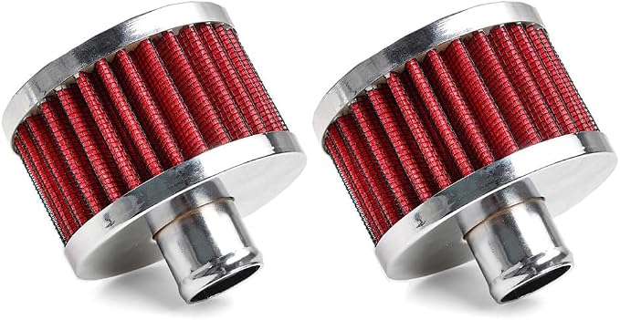 MUGE RACING 23mm Car Air Filter Universal Cold Air Intake Filter High Flow Vent by MUGERACING