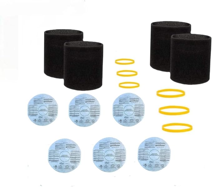 6 pack 90107 dry filter, 6 Pack Retaining Bands - Image 7